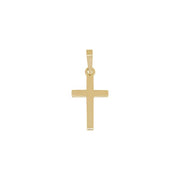 8kt. guldkors 20mm