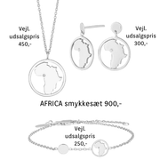 NOA Africa sølv smykkesæt 