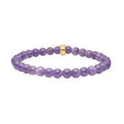 Amethyst 6mm armbånd - Urma.dk
