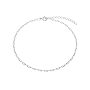 Ankelkæde Ancla, 23+4cm, sølv