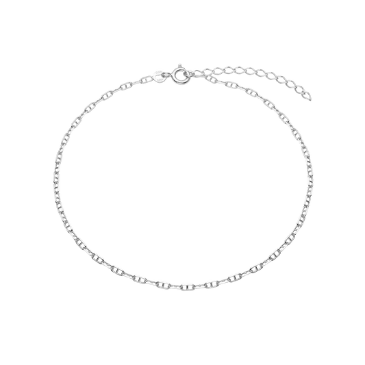 Ankelkæde Ancla, 23+4cm, sølv