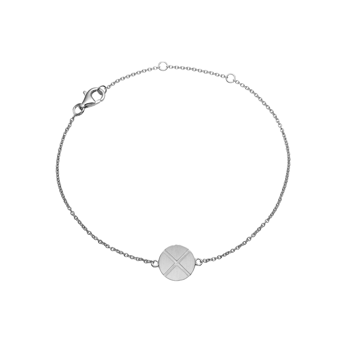 Armbånd, kryds, sølv