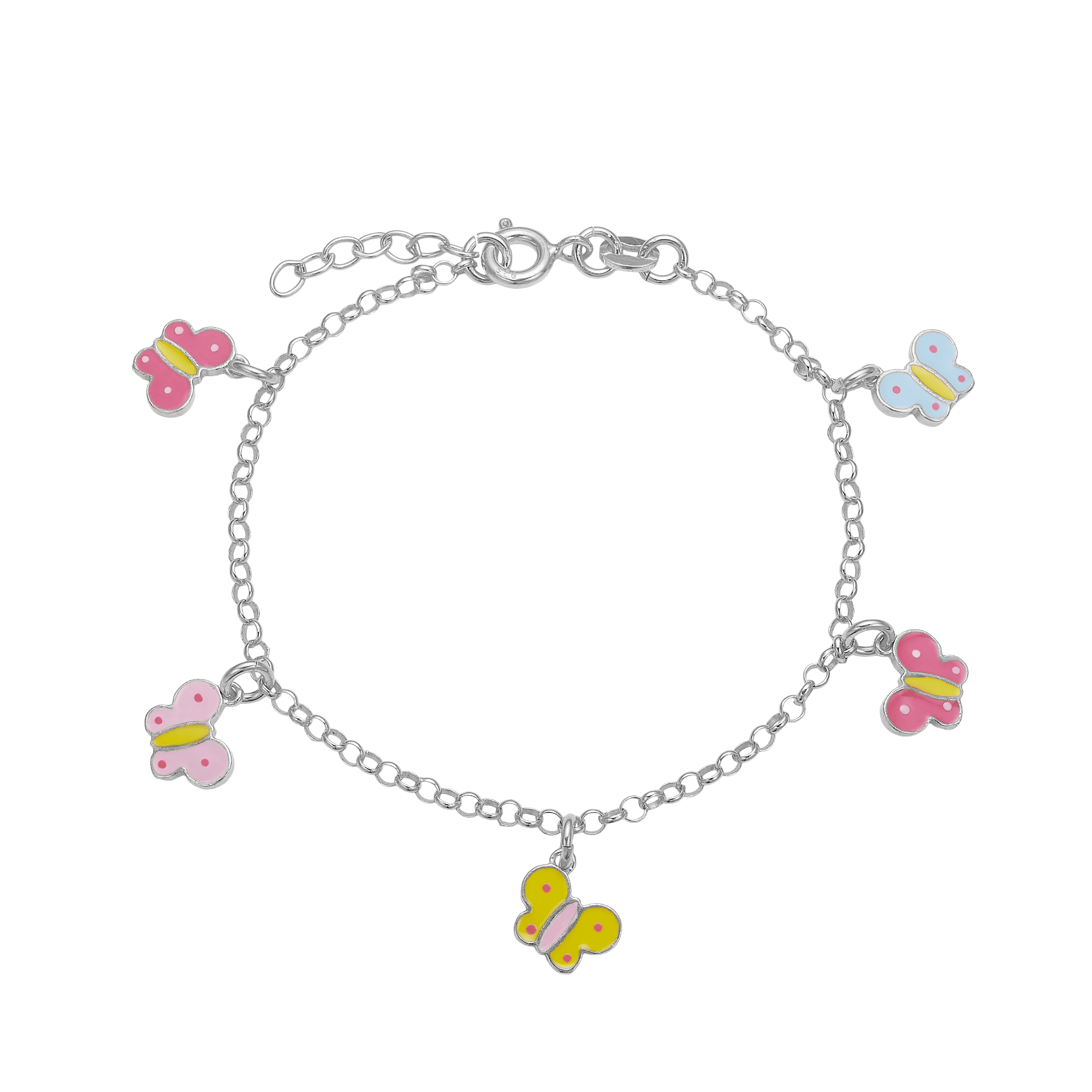 Armbånd, Butterflies, sølv