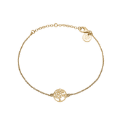 Armbånd forgyldt, livets træ