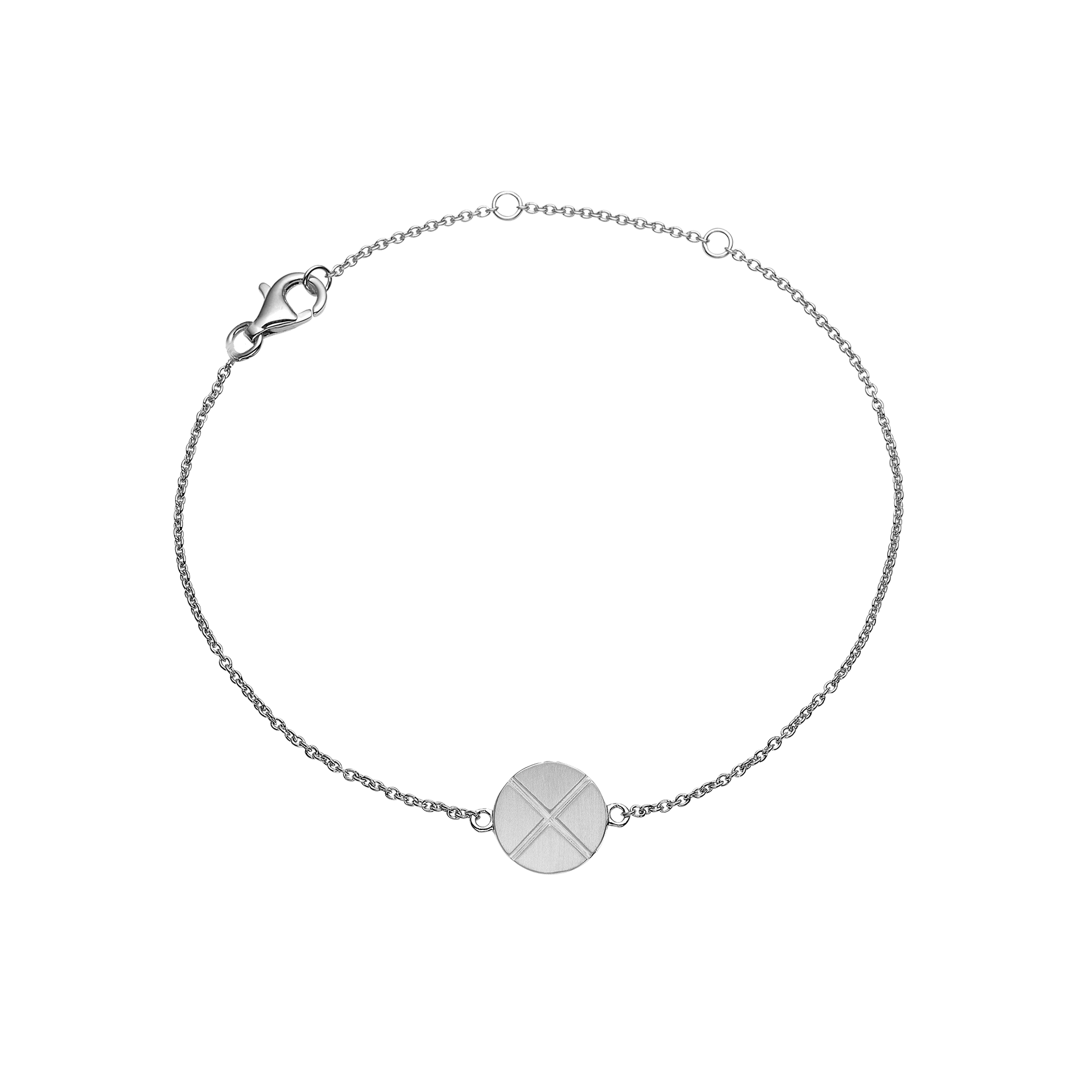 Armbånd, kryds, sølv