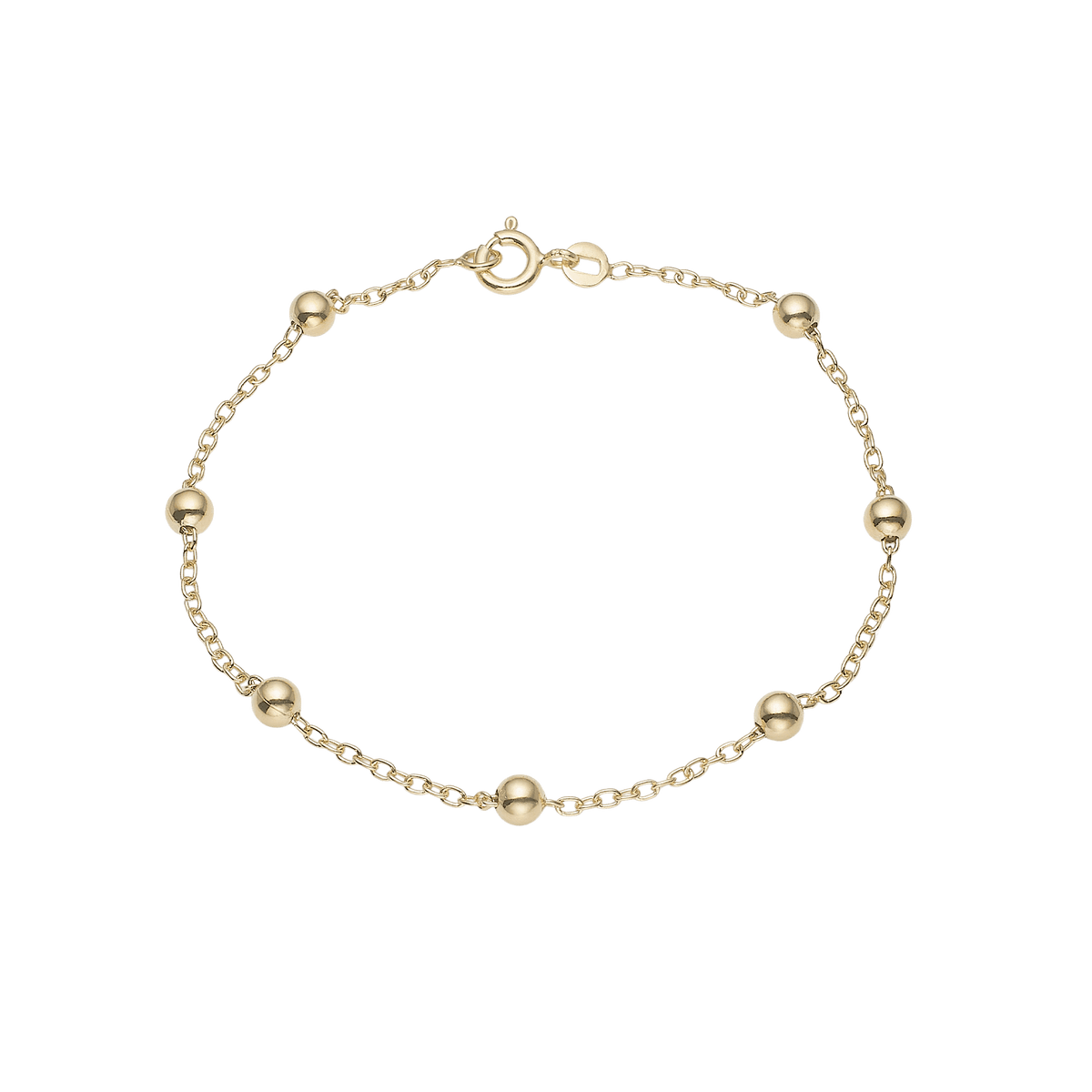 Armbånd, kugler, 19cm forg.