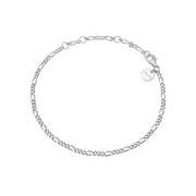 Armbånd, Led, sølv, 21 cm
