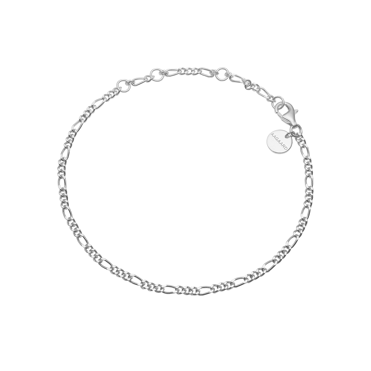 Armbånd, Led, sølv, 21 cm