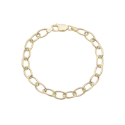 Armbånd, Ovale led, 20cm forg.