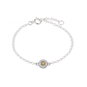Armbånd sølv, Fg. marguerit
