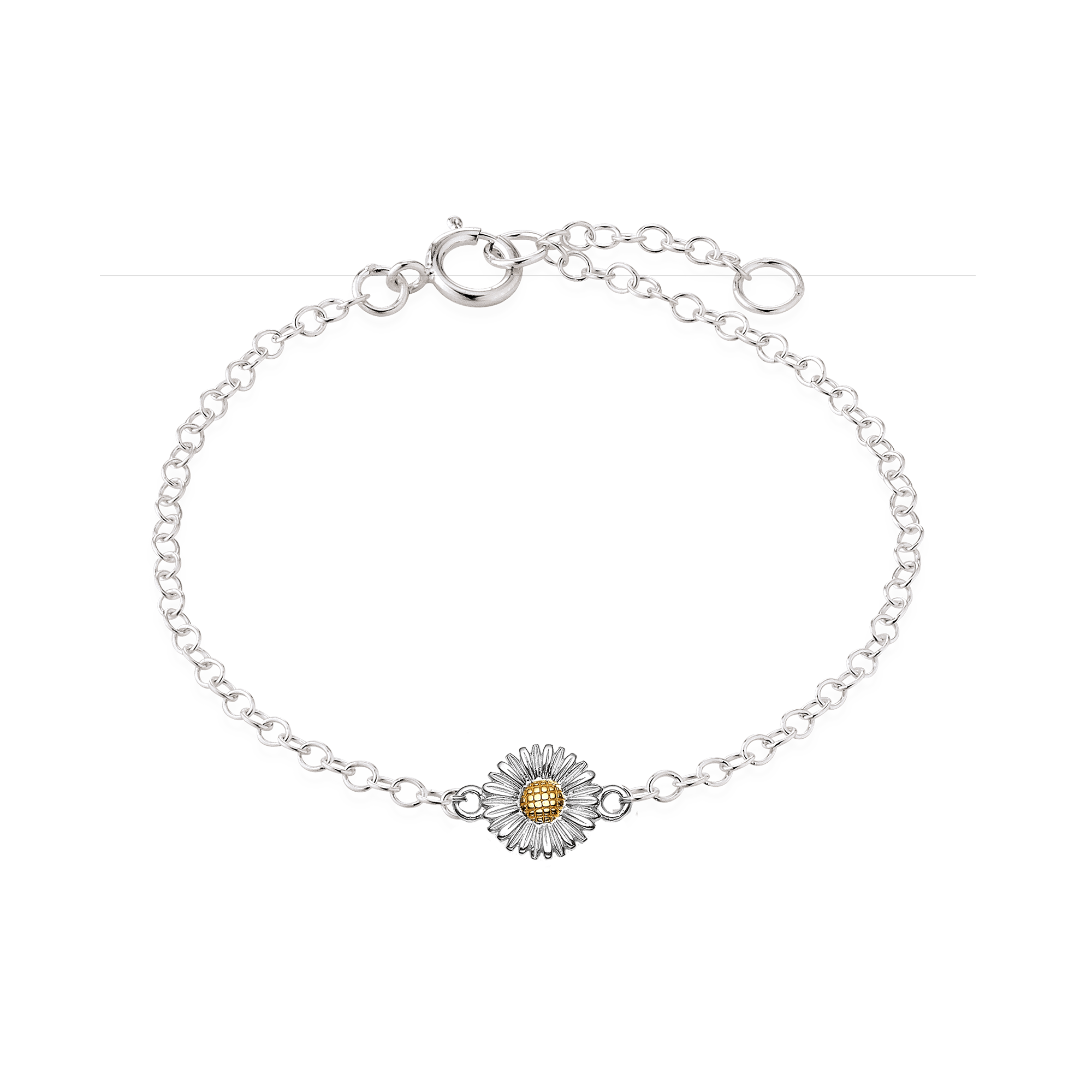 Armbånd sølv, Fg. marguerit
