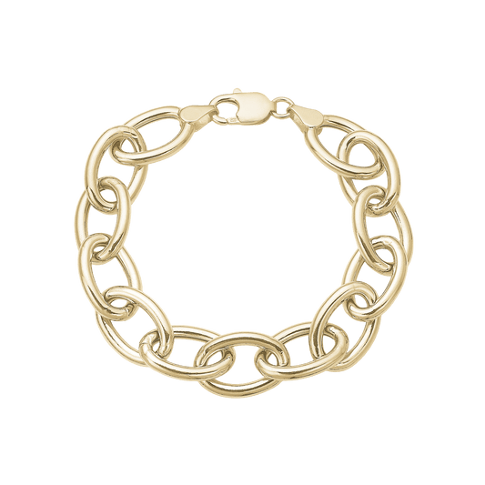 Armbånd, Store led,20cm forg.
