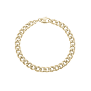 Armbånd,Big Links, 19cm forg