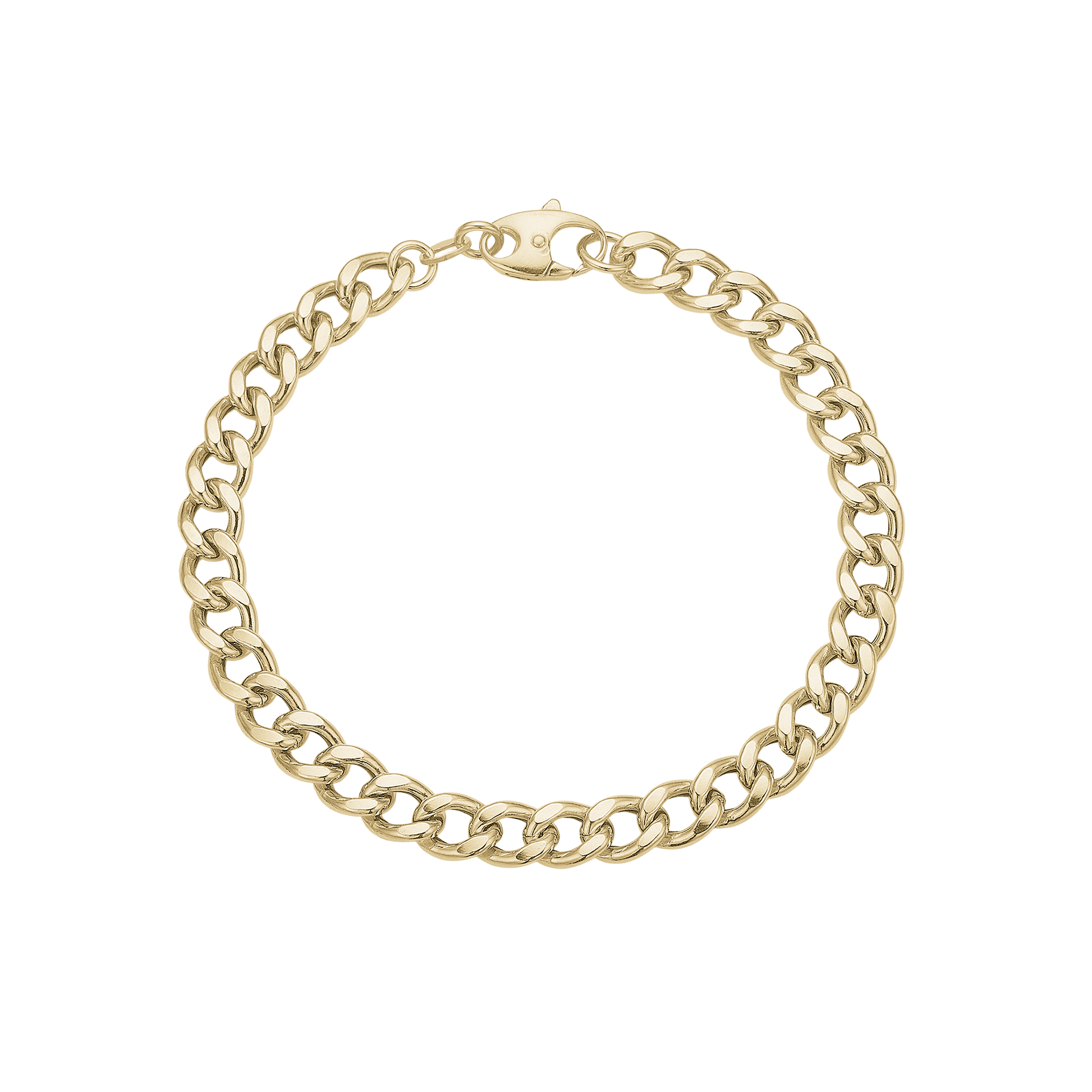 Armbånd,Big Links, 19cm forg