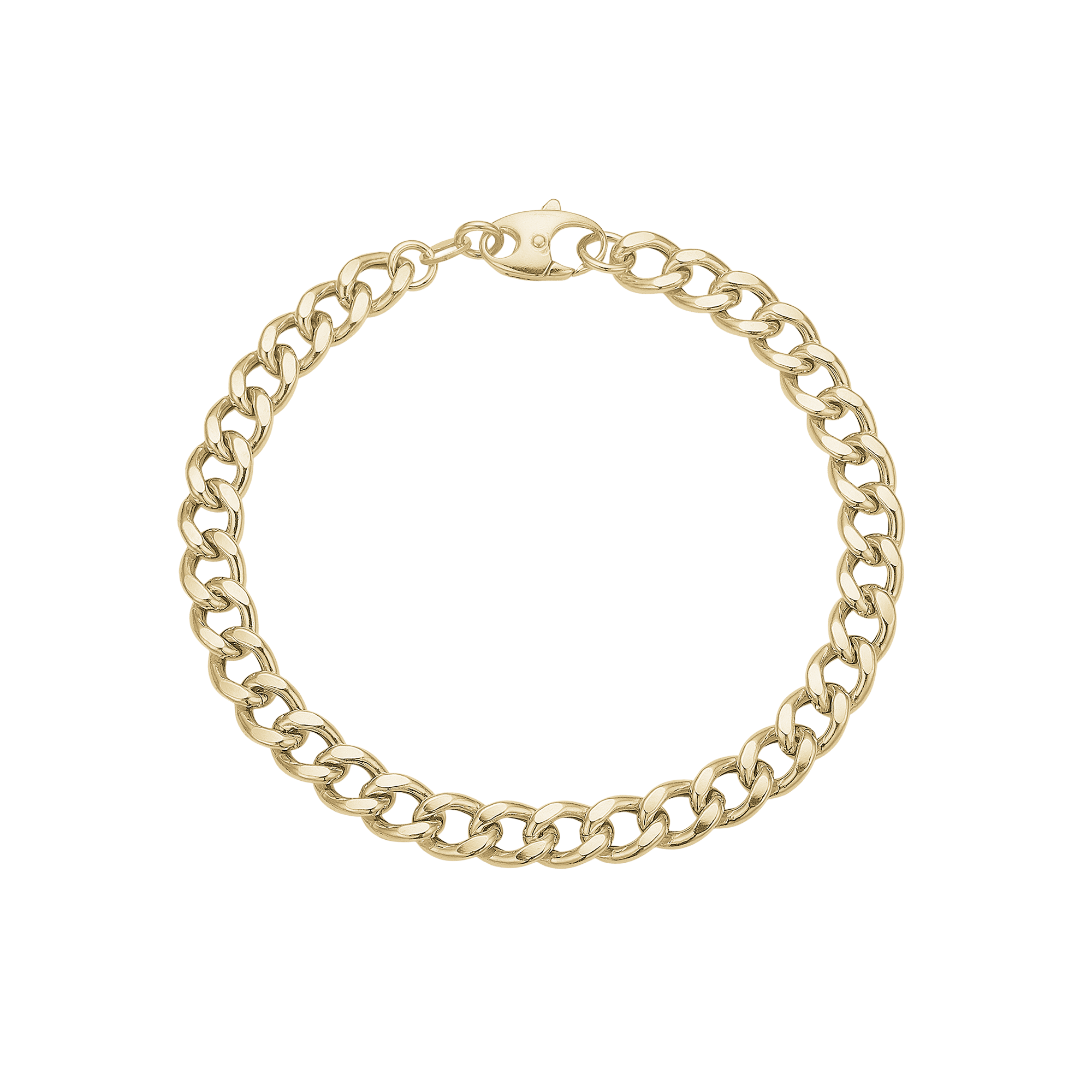 Armbånd,Big Links, 19cm forg