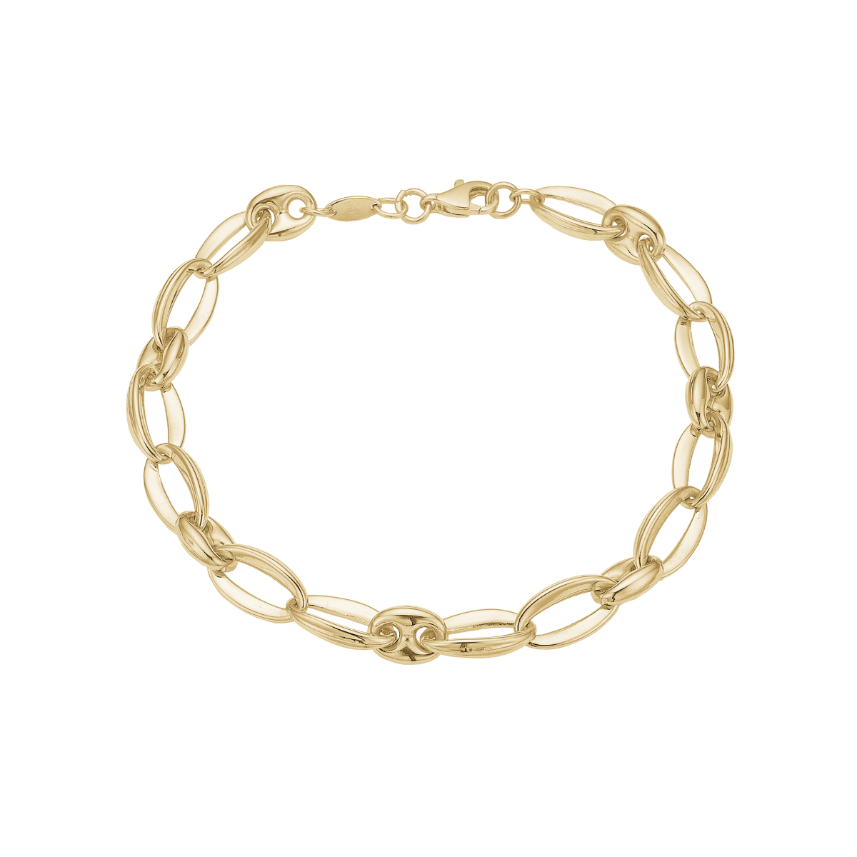 Armbånd 8kt, Lænke, 19 cm - Urma.dk