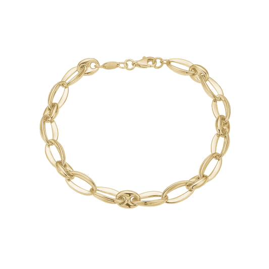 Armbånd 8kt, Lænke, 19 cm - Urma.dk