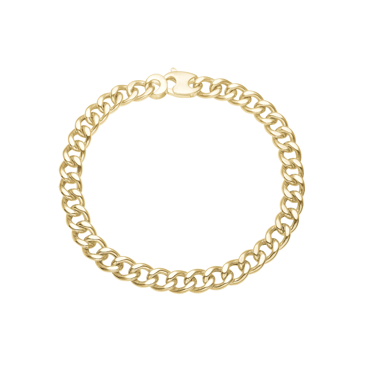 Armbånd 8kt, Lænke, 19 cm - Urma.dk