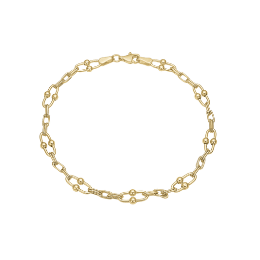 Armbånd 8kt, lænke, 19 cm - Urma.dk