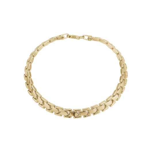 Armbånd 8kt, Lænke, 19 cm - Urma.dk