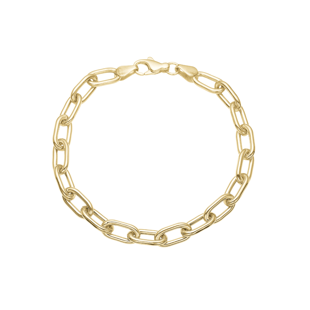 Armbånd 8Kt, lange led, 19 cm - Urma.dk