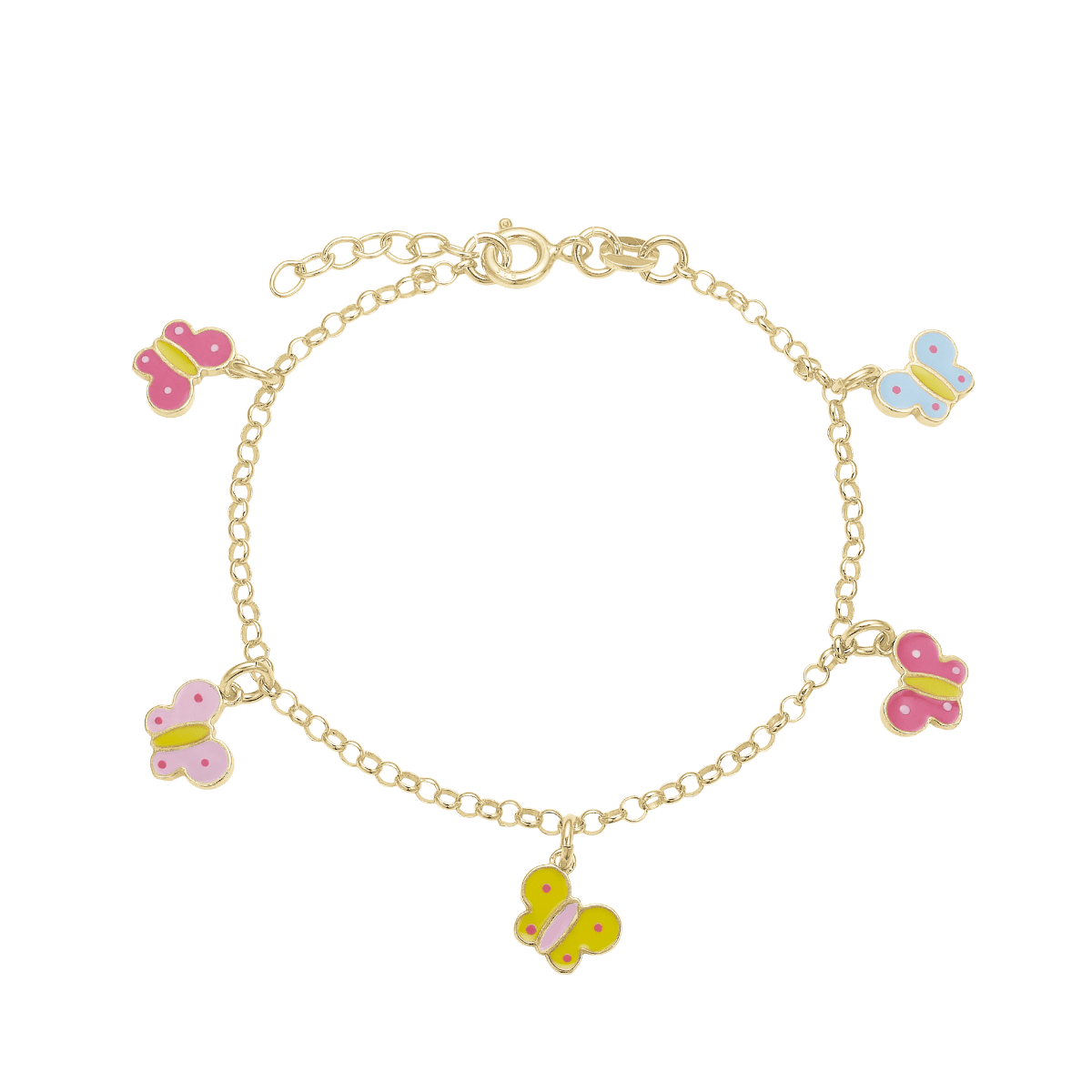 Armbånd, Butterflies, forg. - Urma.dk