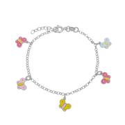 Armbånd, Butterflies, sølv - Urma.dk