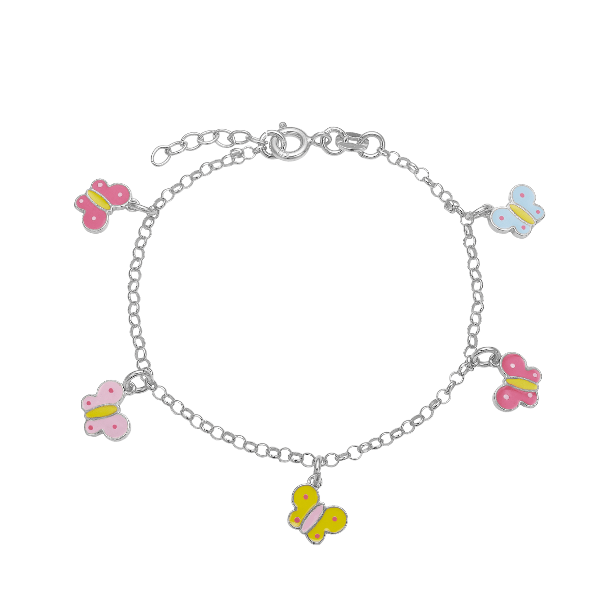 Armbånd, Butterflies, sølv - Urma.dk