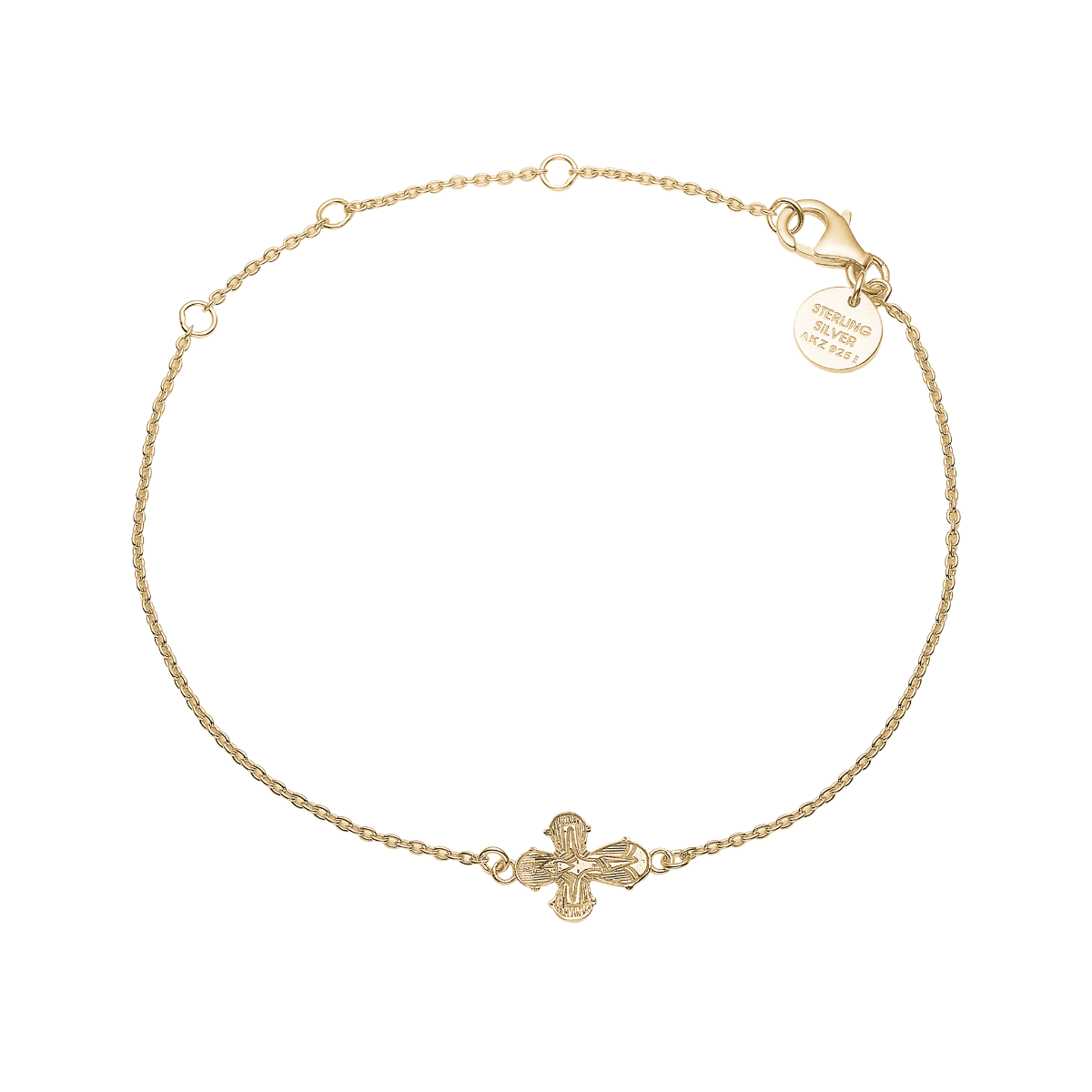 Armbånd, Dagmarkors, forgyldt sølv - Urma.dk