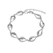 Armbånd, dråber, sølv - Urma.dk