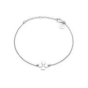 Armbånd, Firkløver, sølv - Urma.dk