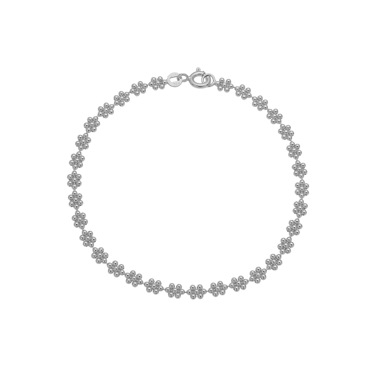 Armbånd, Flowers, sølv - Urma.dk