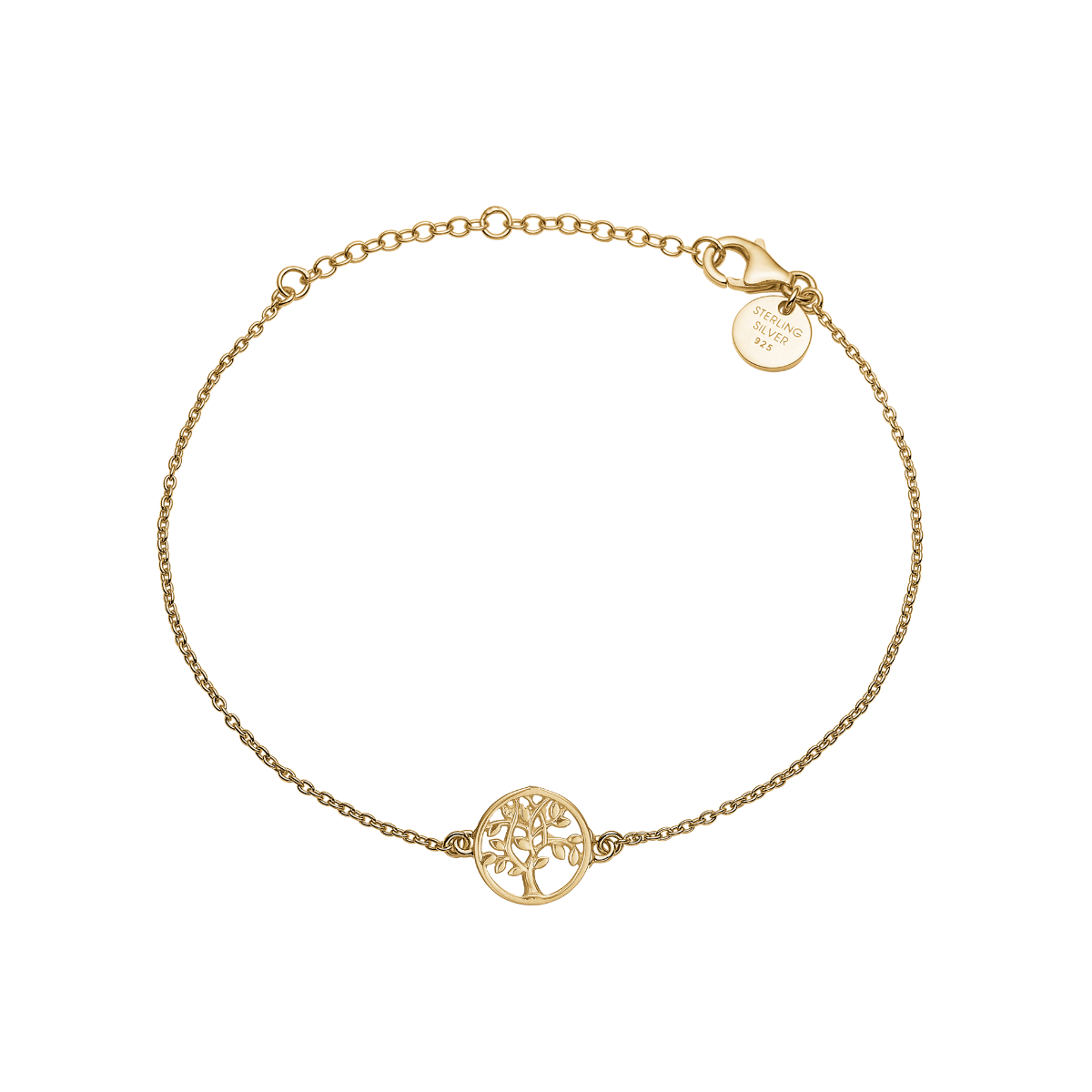 Armbånd forgyldt, livets træ - Urma.dk
