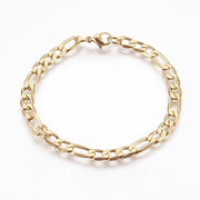 Armbånd, forgyldt rustfrit stål 21 cm - Urma.dk