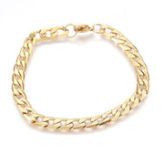 Armbånd, forgyldt rustfrit stål 22 cm - Urma.dk