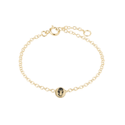 Armbånd forgyldt sølv, Pingvin - Urma.dk