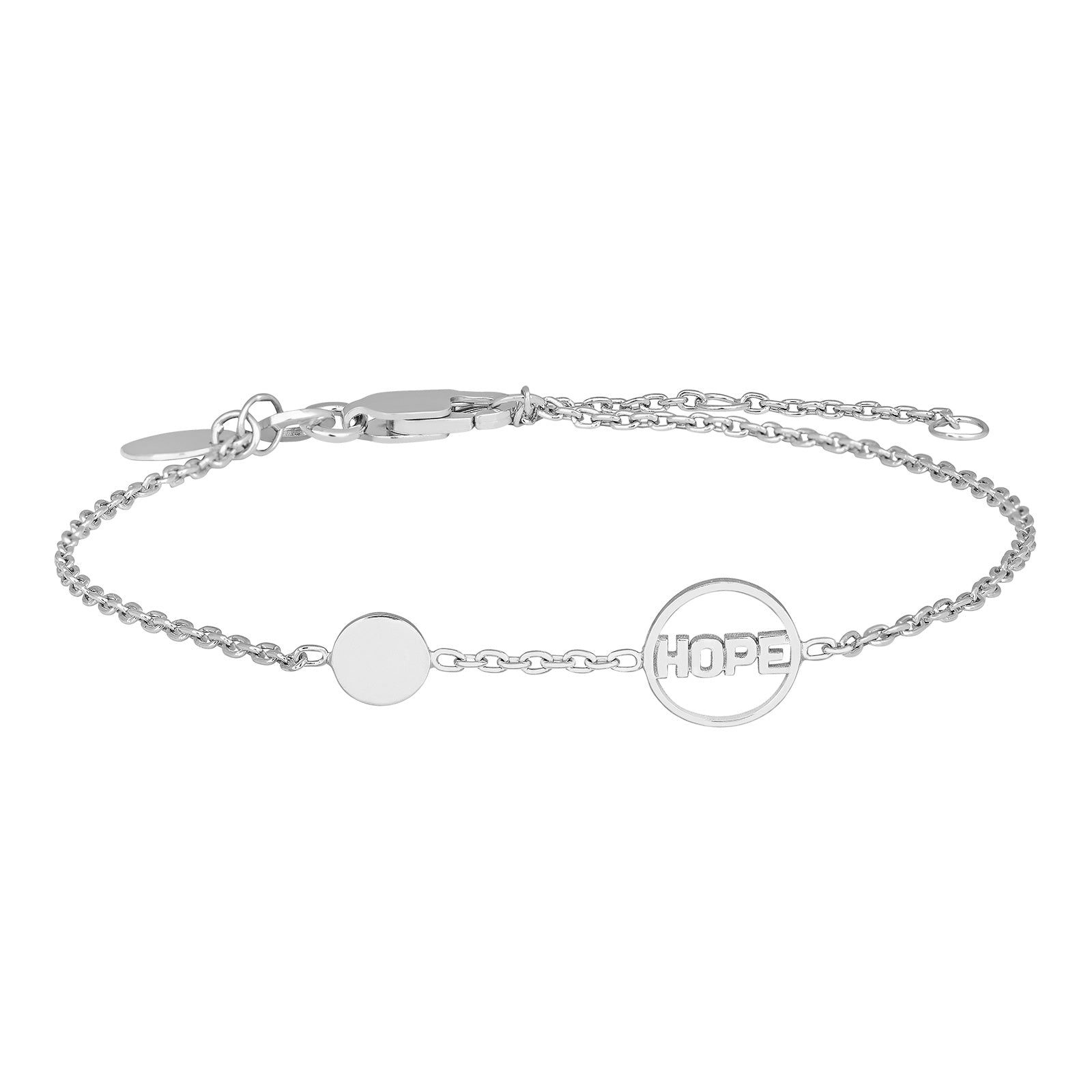 armbånd HOPE sølv - Urma.dk
