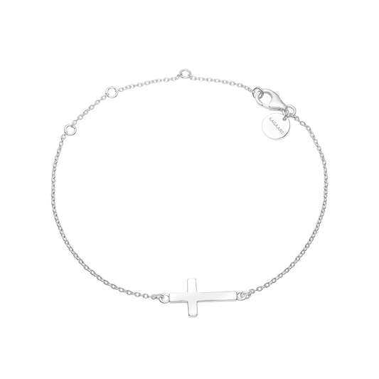 Armbånd, Kors, sølv - Urma.dk