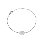 Armbånd, kryds, sølv - Urma.dk