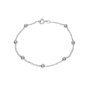 Armbånd, kugler, 19cm sølv - Urma.dk