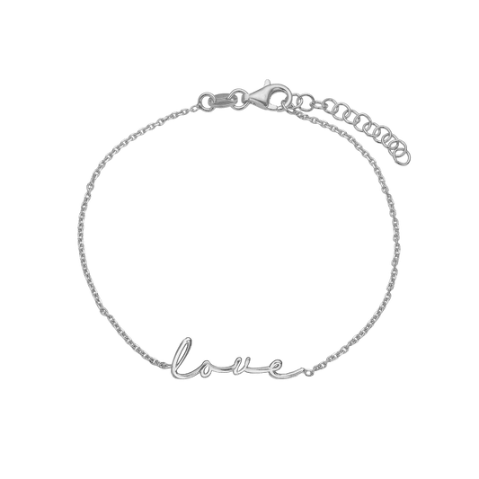 Armbånd, Love, sølv - Urma.dk
