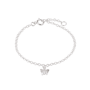 Armbånd m/sommerfugl, sølv - Urma.dk
