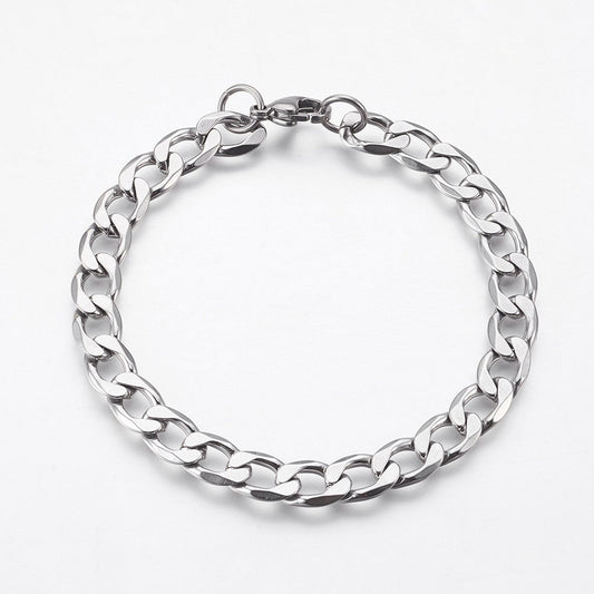 Armbånd rustfrit stål 21,5 cm - Urma.dk