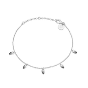 Armbånd sølv, Dancing leafs - Urma.dk