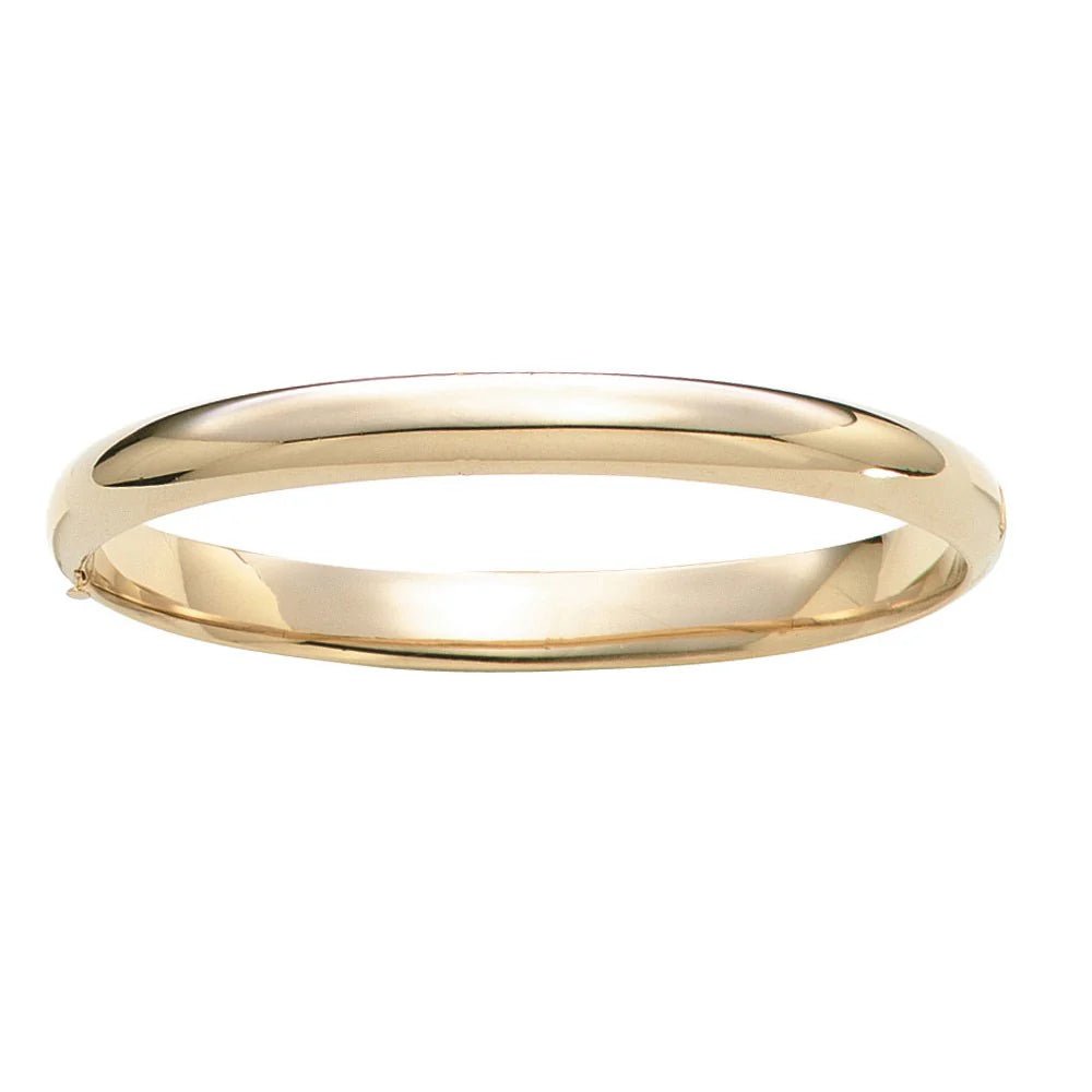 Armring Påvalset Guld Queen Size - Urma.dk