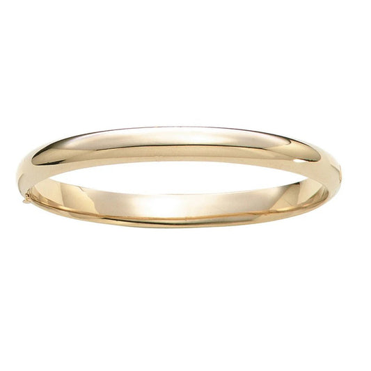 Armring Påvalset Guld Queen Size - Urma.dk