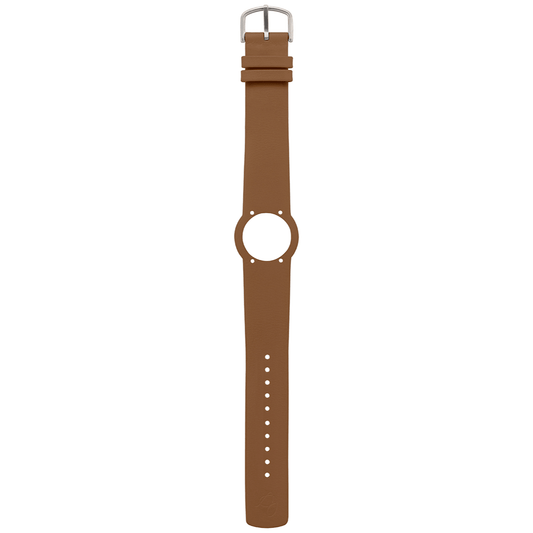 Arne Jacobsen Brun Kernelæder 20 mm / 46 mm Ur - Urma.dk
