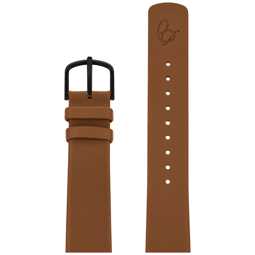 Arne Jacobsen Brun Pampas Læderrem 20 Mm / 40 Mm Ur - Urma.dk