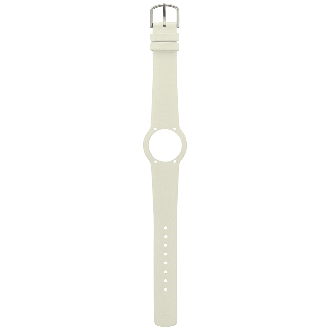 Arne Jacobsen Creme Læderrem 16 mm - Urma.dk