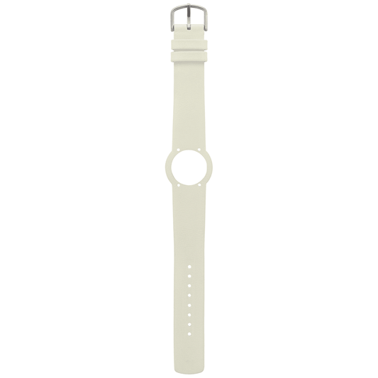 Arne Jacobsen Creme Læderrem 18 mm - Urma.dk